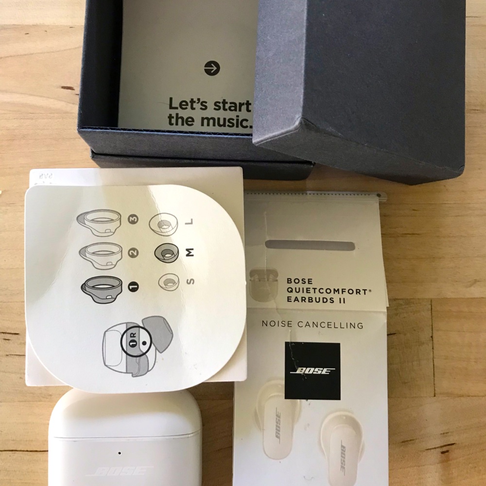 Bose QuietComfort Earbuds II - White